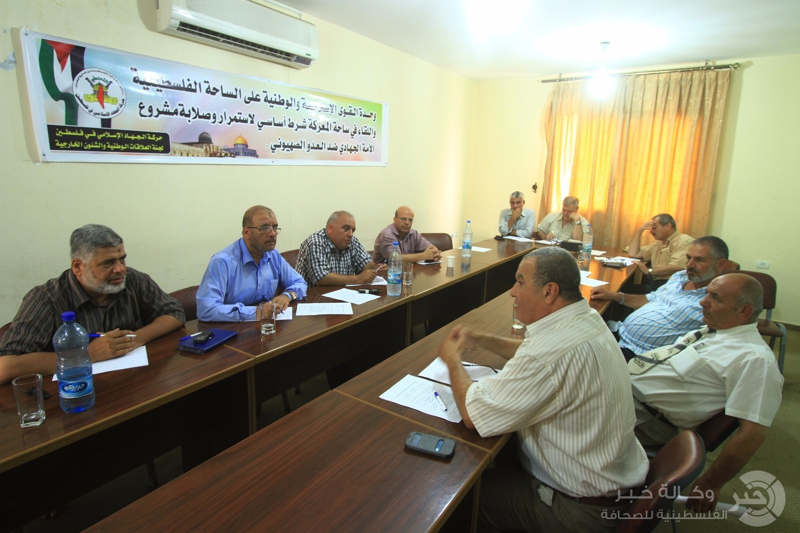 خلال اجتماع مع الفصائل.. الشيخ خليل : أزمتنا تكمن في "90 ألف عائلة لا تدفع ثمن الكهرباء"