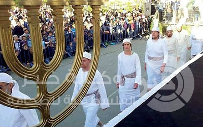 بالصور : آخر بروفة، لإقامة الهيكل الثالث