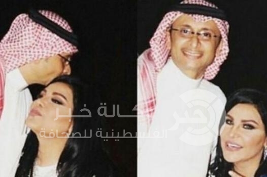 بالصور- عبد المجيد عبد الله يقبل رأس أحلام والسبب