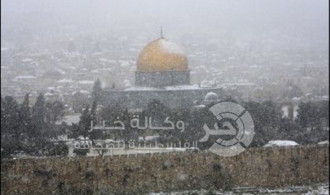 كتلة قطبية باردة جداً ستؤثر على فلسطين نهاية الأسبوع