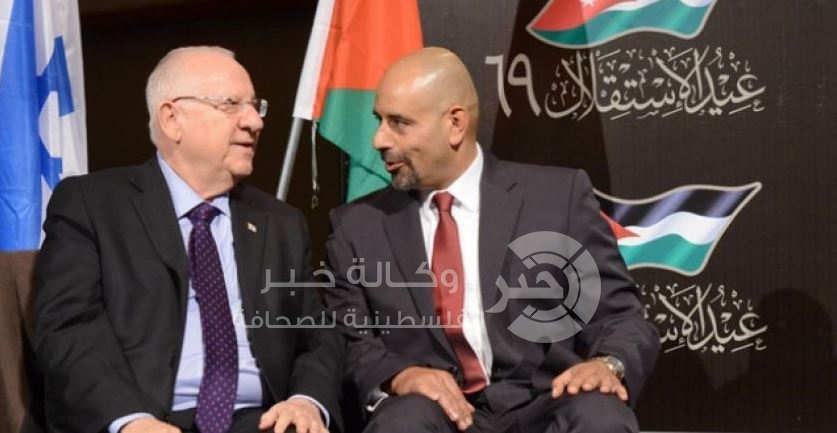 الرئيس الإسرائيلي يشارك بحفل السفارة الأردنية بالاستقلال