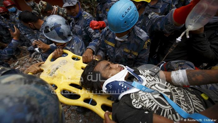 الأمطار تعيق عمليات الإغاثة في المناطق المنكوبة بالنيبال