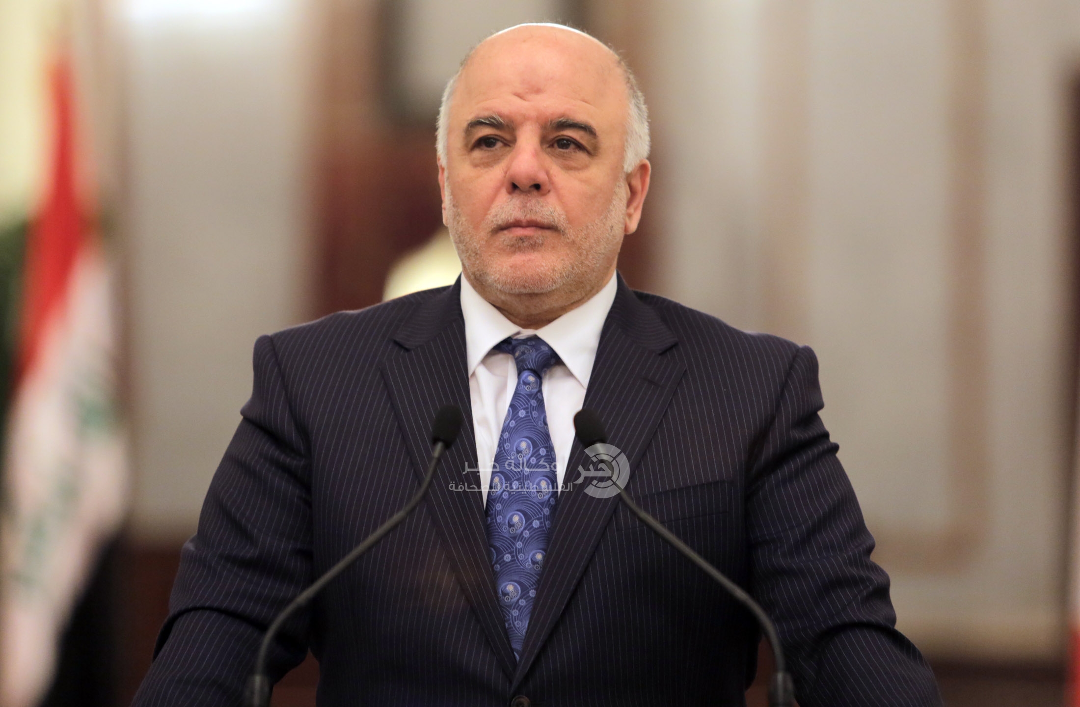 رئيس الوزراء العراقي يعلن تحرير تكريت