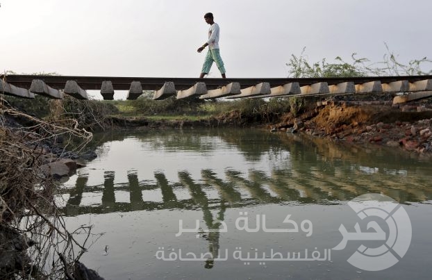 الهند: مقتل 20 شخصاً في خروج قطارين عن القضبان بسبب الفيضانات