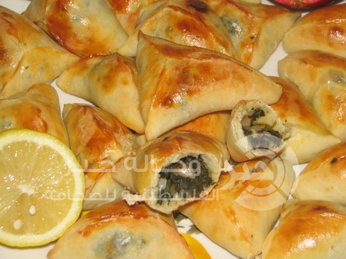 فطائر السبانخ الشهية