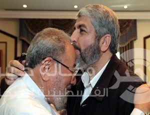 شاهد بالفيديو : مشعل ورموز "الإخوان" يتضامون مع القرضاوي بعد حكم الاعدام