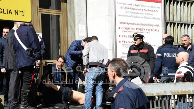 مسلح يقتل رجلين في محكمة بميلانو الإيطالية