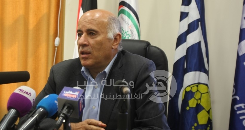 الرجوب: فلسطين ترغب في استبعاد "إسرائيل" من الفيفا