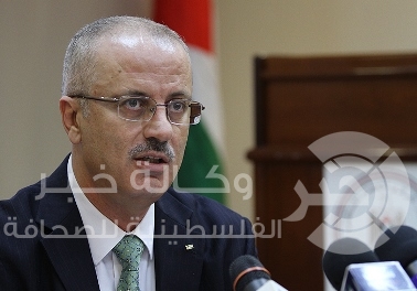 "الحمد الله" يبحث مع ممثل النرويج التطورات السياسية وإعمار غزة