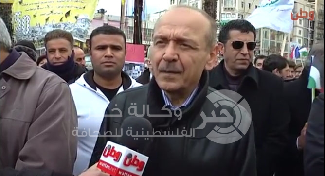 عبد ربه يحذر من انفصال قطاع غزة عن الضفة الغربية