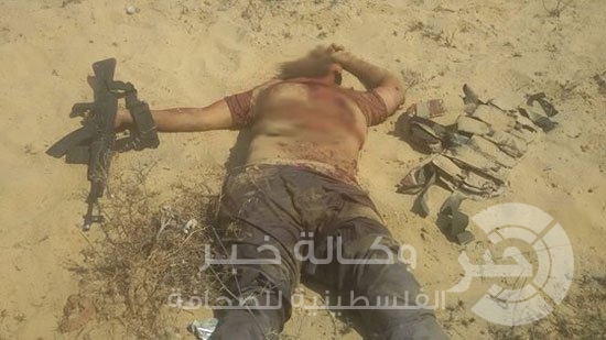 المتحدث العسكرى المصري  يعلن مقتل " سالم الهرم " القيادى بتنظيم بيت المقدس بسيناء