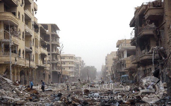 مسلحو تنظيم الدولة الإسلامية يحرزون "تقدما" في حمص