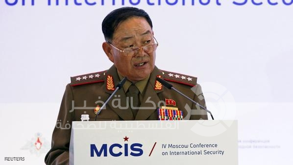 كوريا الشمالية تعدم وزير الدفاع