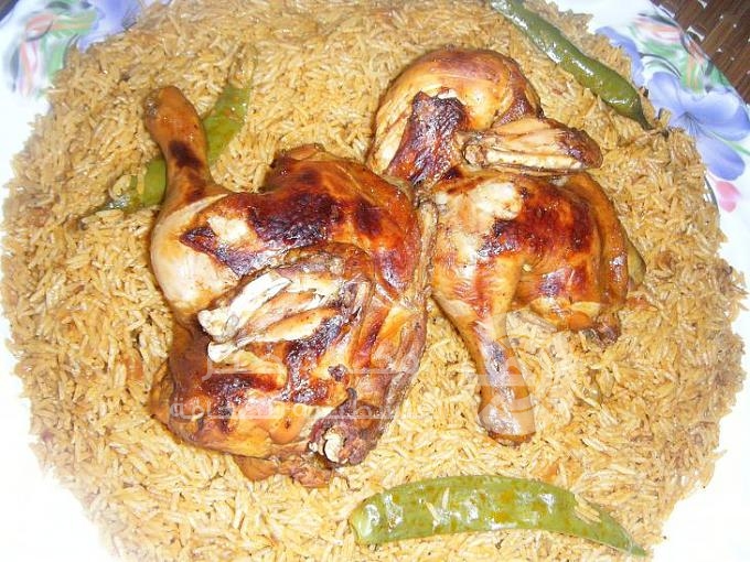 بالفيديو - كبسة الدجاج اللذيذة