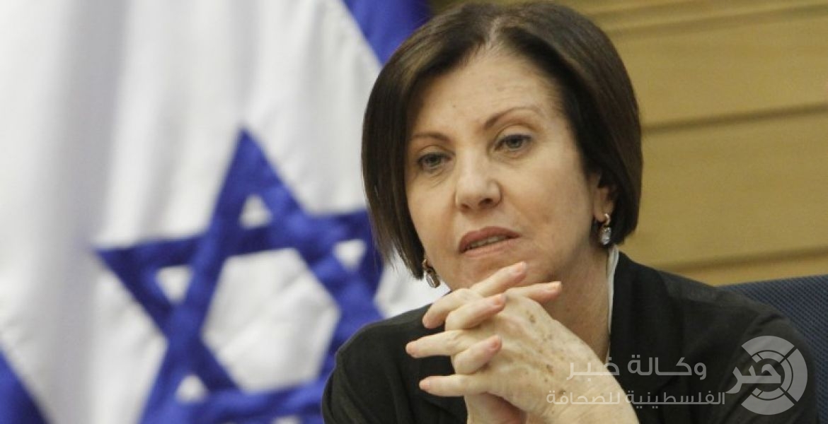 زعيمة حزب ميرتس الاسرائيلي تدعو الى الافراج عن "علان " لاسباب صحية