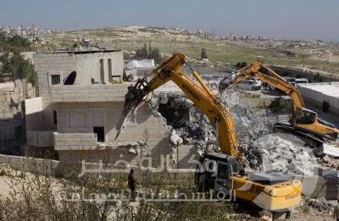 أوتشا: إسرائيل هدمت 42 مبنى فلسطينيا في المنطقة "ج" والقدس