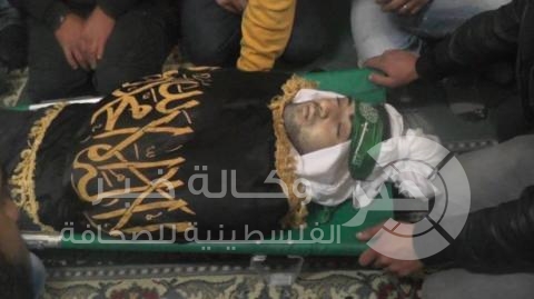 جنازة رمزية للشهيدين عوض بغزة