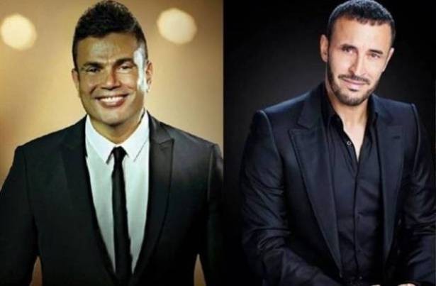 كاظم الساهر على خط الوساطة في خلافات عمرو دياب... هل نجح؟!