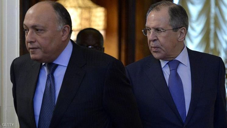 وزيرا الخارجية والدفاع الروسيان في القاهرة