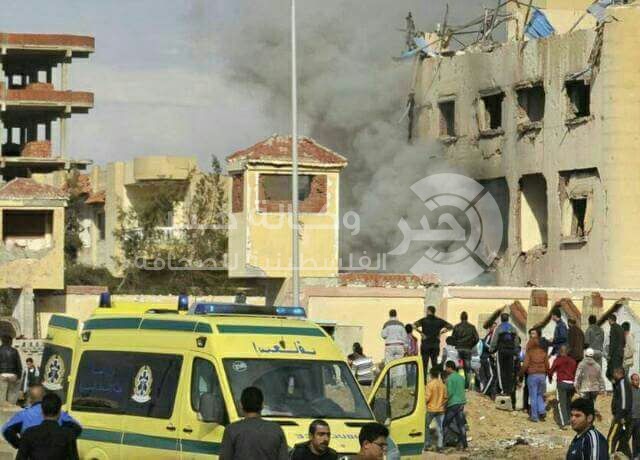 بالصور: شهداء وجرحى في تفجير إرهابي استهدف مسجداً بشمال سيناء المصرية