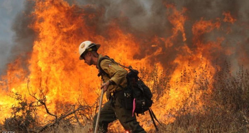 حرائق الغابات تستعر في فرنسا واليونان