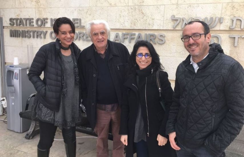 وفد صحفي من المغرب العربي في زيارة رسمية لإسرائيل 