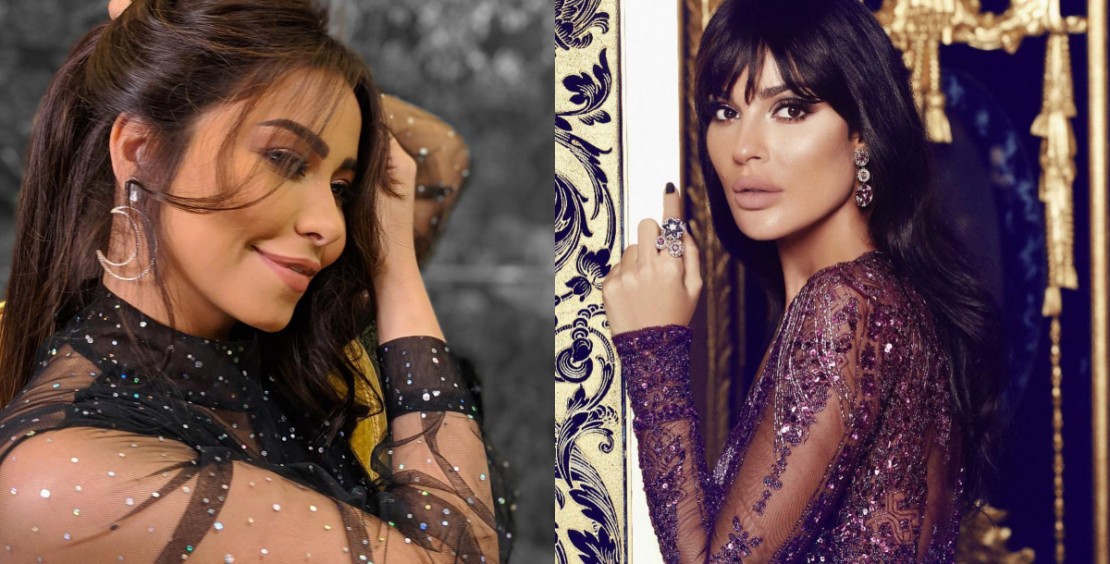 شاهد : ما القصة  "نادين نجيم" تتغزّل بشيرين "هيطلع منك عسل"