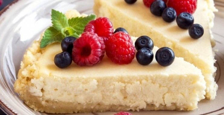 تشيز كيك بدون فرن