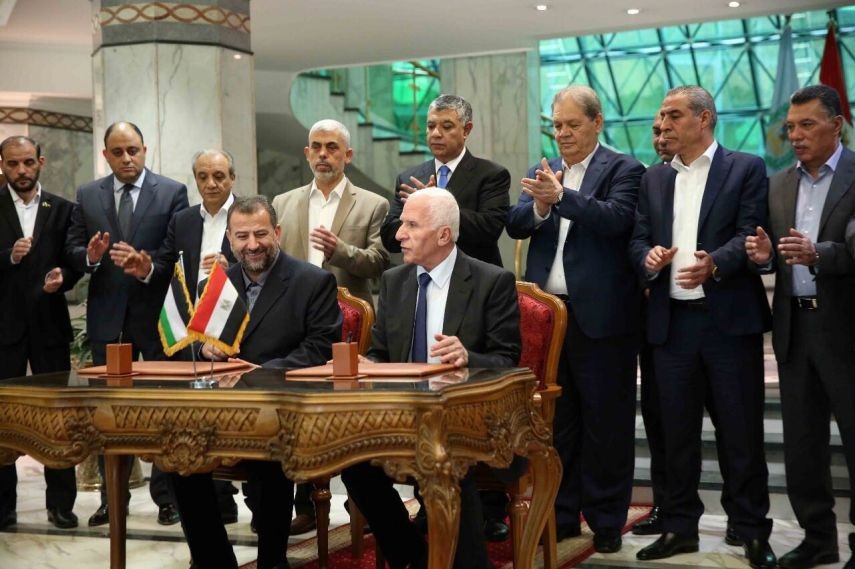 مؤتمر فلسطينيي الخارج يبارك المصالحة الوطنية 