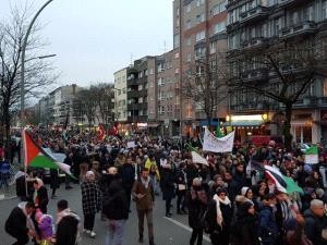 مسيرة ضخمة وسط برلين دعماً للقدس وتنديداً بالقرار الأميركي