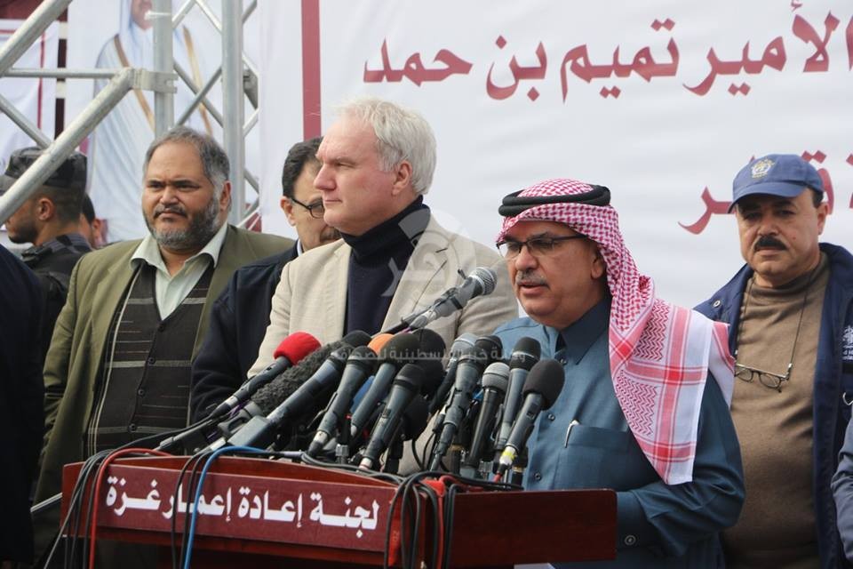 العمادي: لا نية لدى أي طرف ببدء موجة تصعيد عسكرية مع إسرائيل 