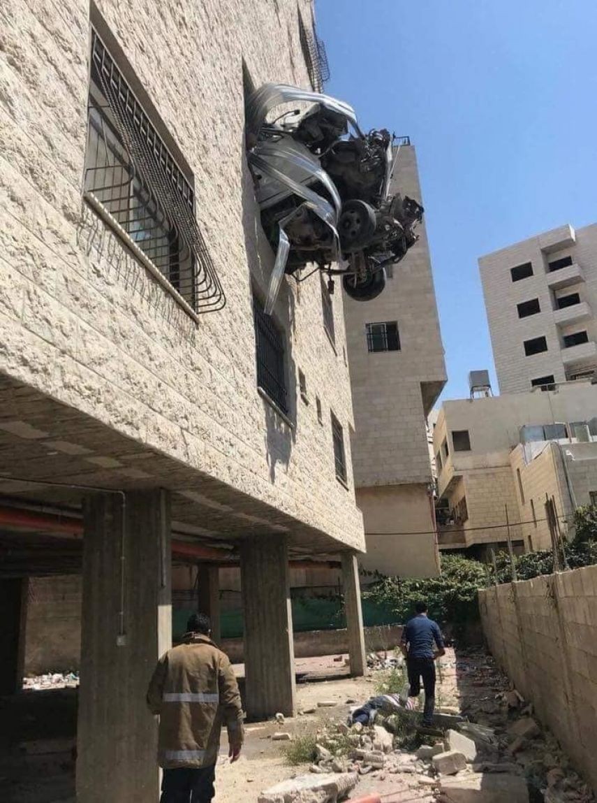 (محدث) بالصور: وفاة مواطنين بحادث سير في نابلس