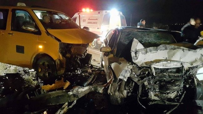 إصابات جراء حوادث سير وقعت في أنحاء متفرقة من الضفة