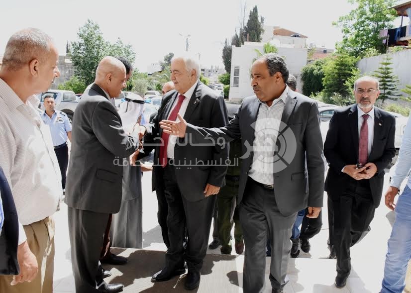 بالصور: اللواء البلوي وأبو شهلا يتفقدان مركز التدريب المهني بسلفيت